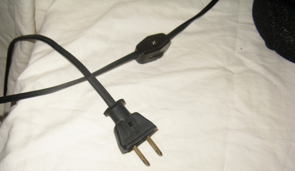 Cord, Plug and Switch View